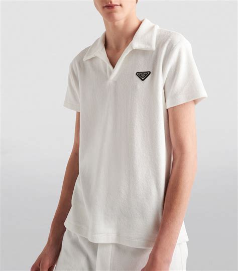 prada towelling shirt